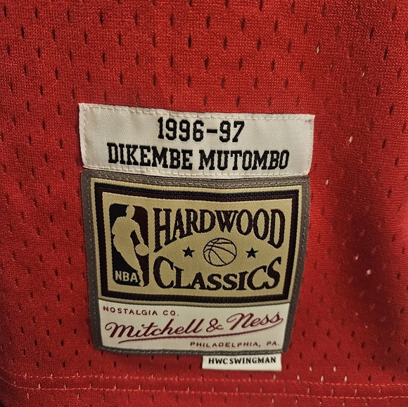 NWT Mitchell & Ness Mutumbo Swingman - Picture 5 of 7